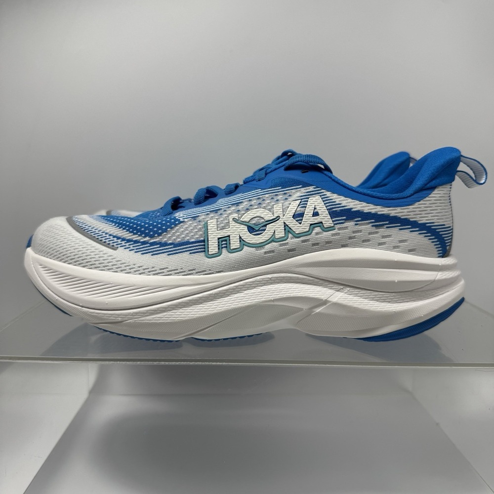 Brand New Hoka Skyflow Blue White Sneakers 1155111-HLF Sneakers Men's Size 8.5 D
